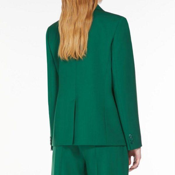 Giacca verde in lana natural stretch Weekend Max Mara - immagine 3