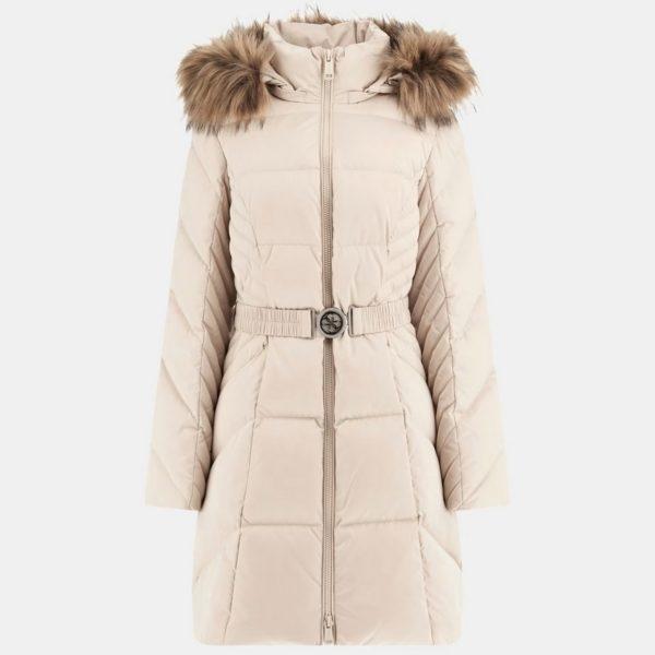 Piumino beige chiaro Guess - immagine 4